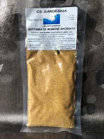 bottarga di muggine sarda milano
